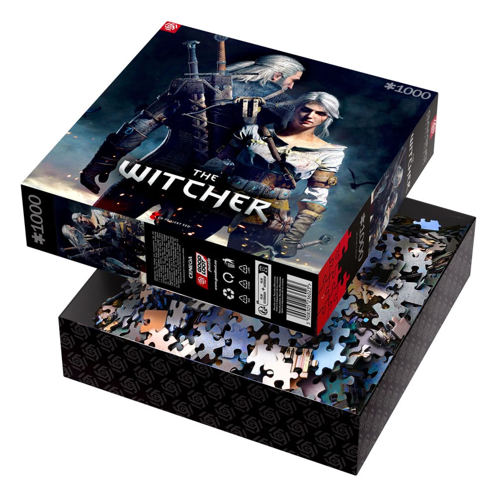 The Witcher Gaming Puzzle Geralt & Ciri (1000 Teile)