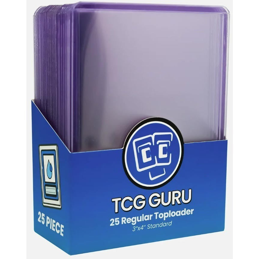 TCG GURU - Toploader - Transparent (25 Stück)