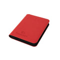 TreasureWise - WiseGuard Mini Zip Binder 4 (160 cards) - Red