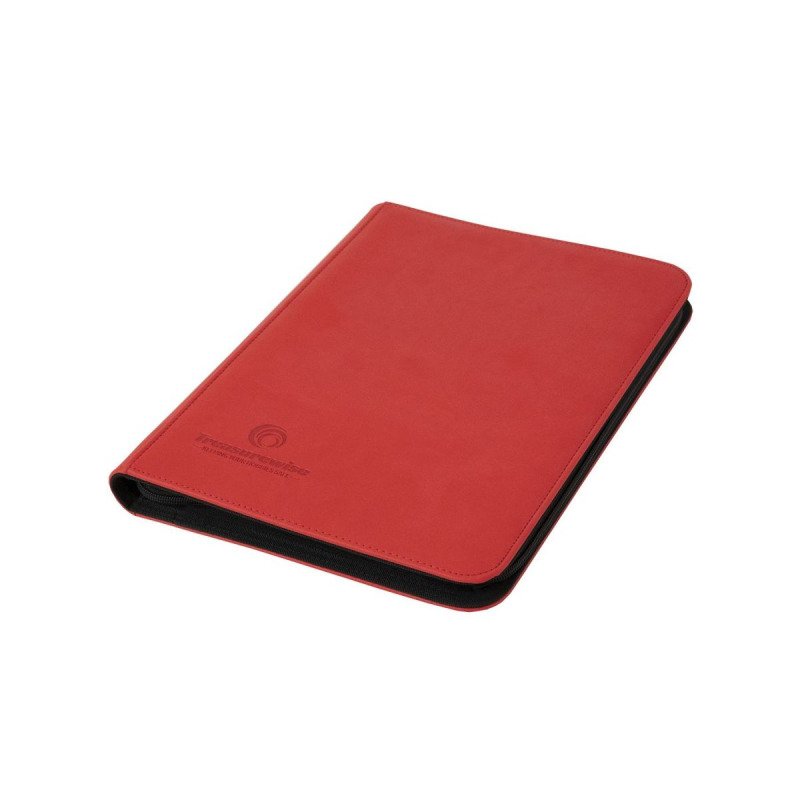 TreasureWise - WiseGuard Zip Binder 9 (360 cards) - Red