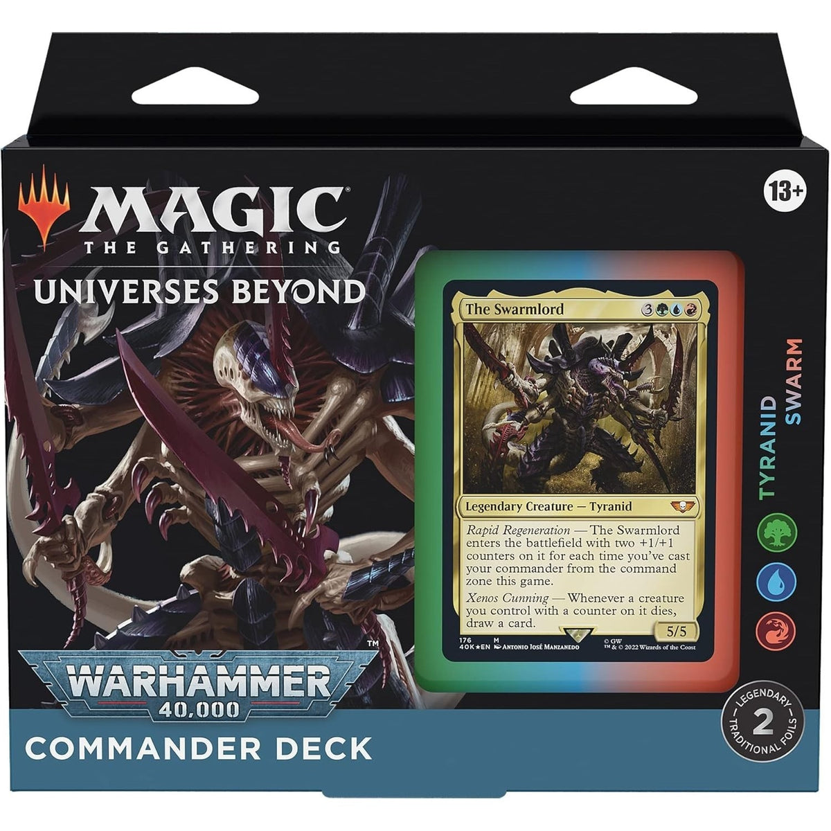 MTG - Warhammer 40,000 - Commander Deck: Tyranid Swarm - Englisch