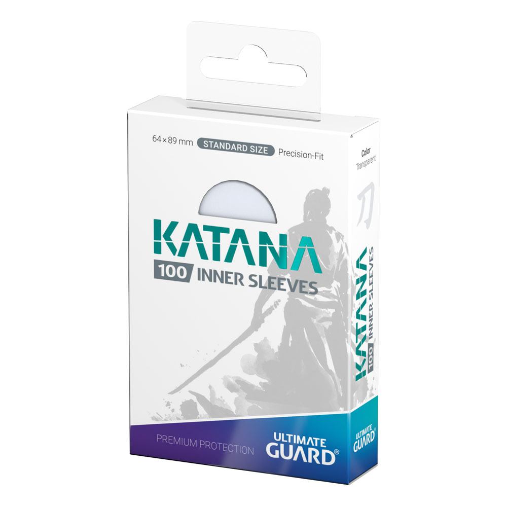 Ultimate Guard - Katana Inner Sleeves Standardgröße - Transparent (100 Sleeves)