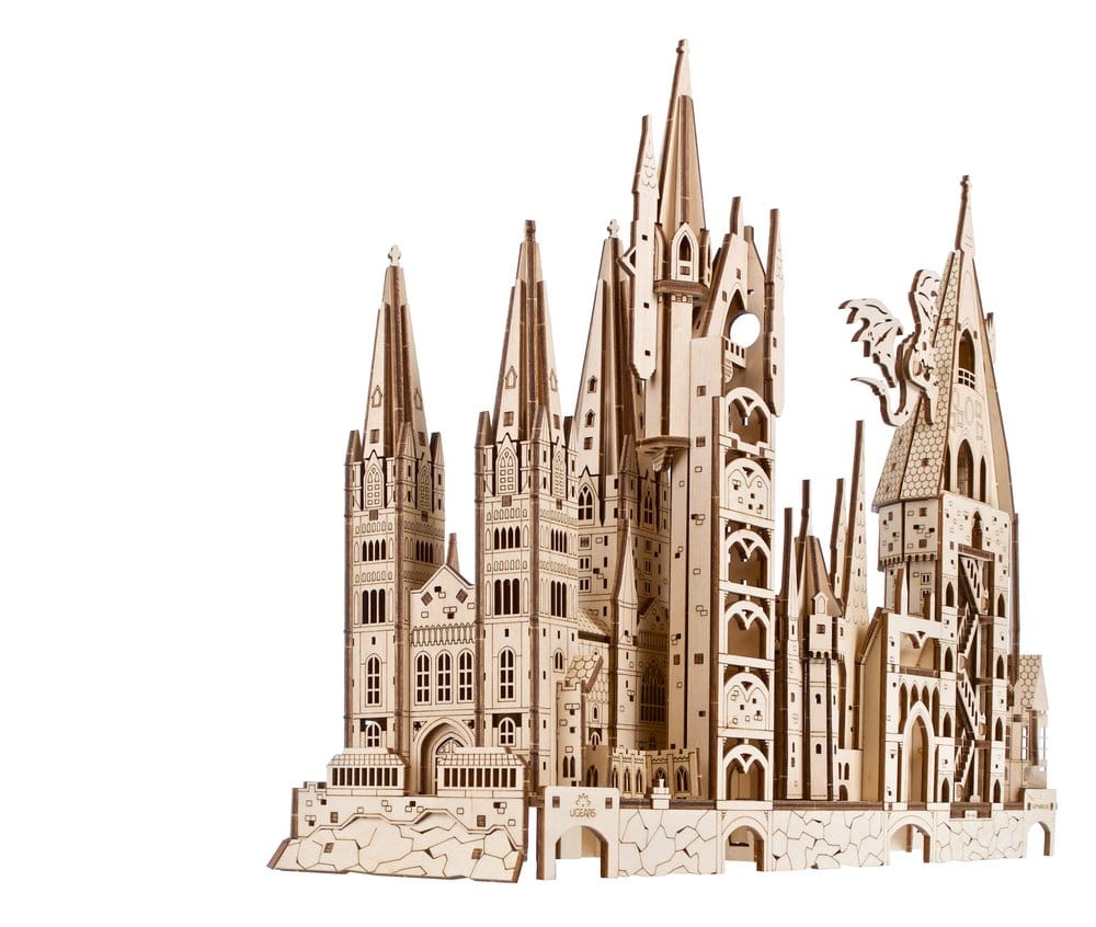 Harry Potter - Modellbausatz aus Holz - Schloss Hogwarts