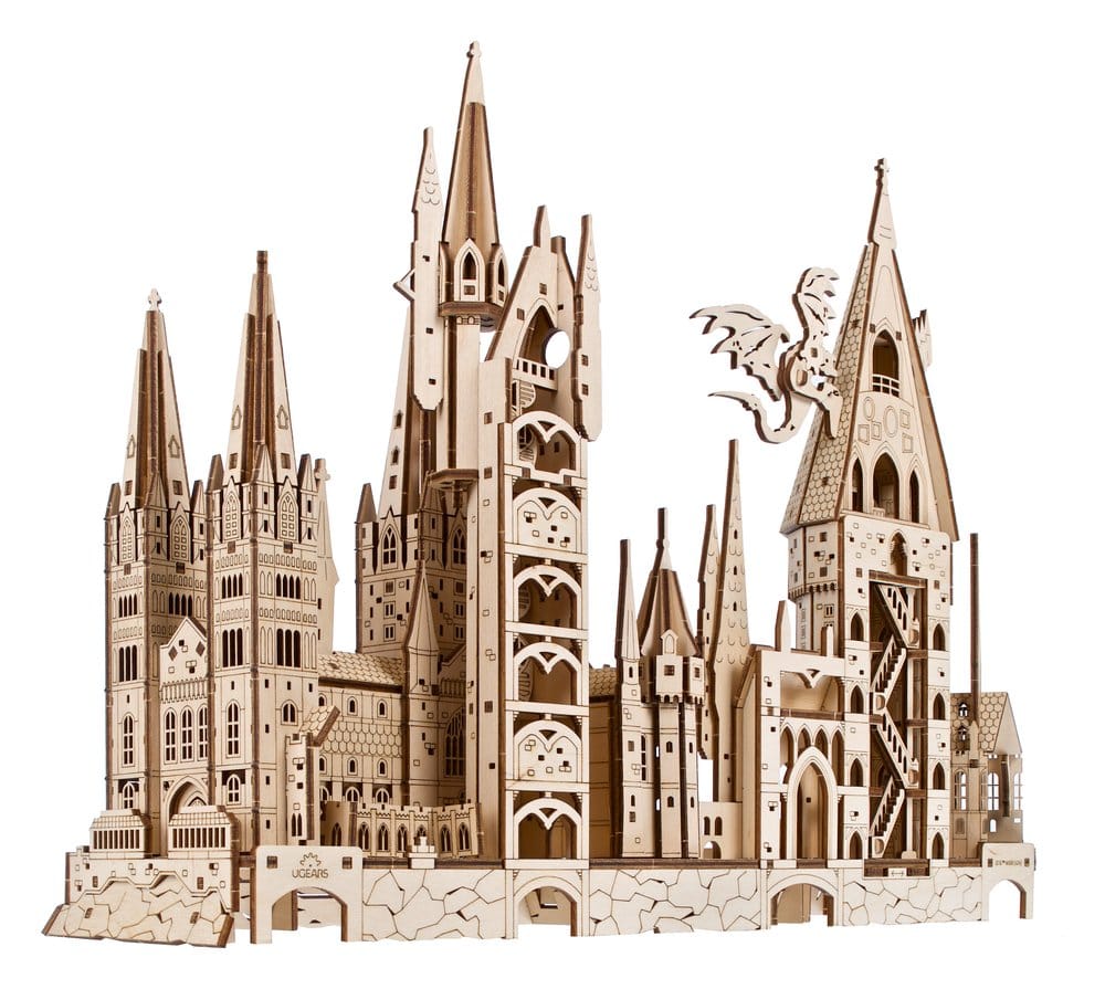 Harry Potter - Modellbausatz aus Holz - Schloss Hogwarts