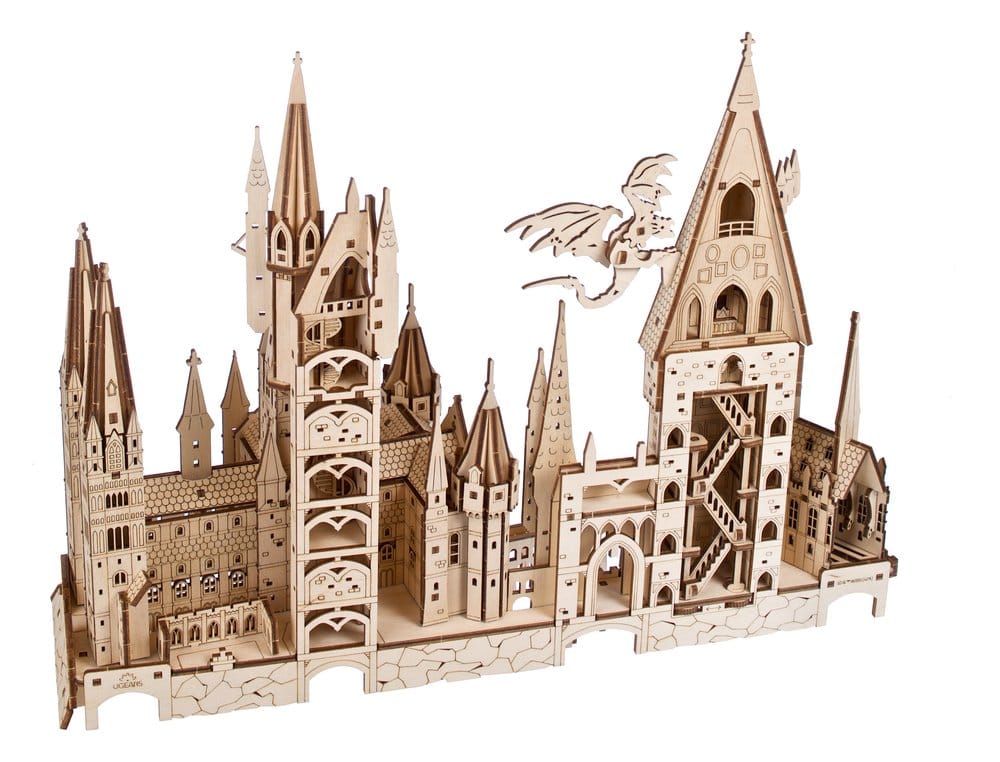 Harry Potter - Modellbausatz aus Holz - Schloss Hogwarts