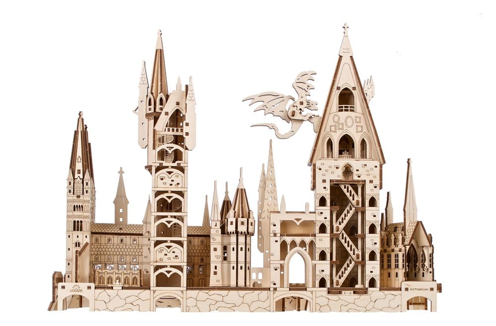 Harry Potter - Modellbausatz aus Holz - Schloss Hogwarts