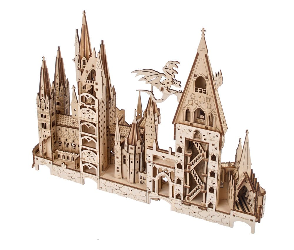 Harry Potter - Modellbausatz aus Holz - Schloss Hogwarts
