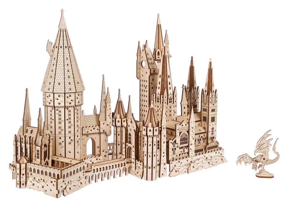 Harry Potter - Modellbausatz aus Holz - Schloss Hogwarts