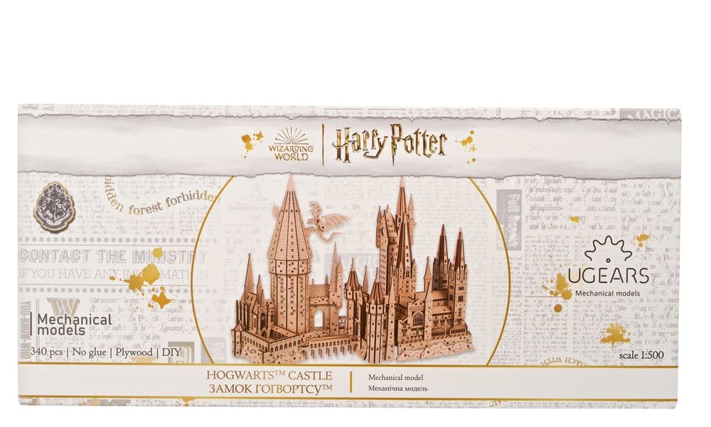 Harry Potter - Modellbausatz aus Holz - Schloss Hogwarts