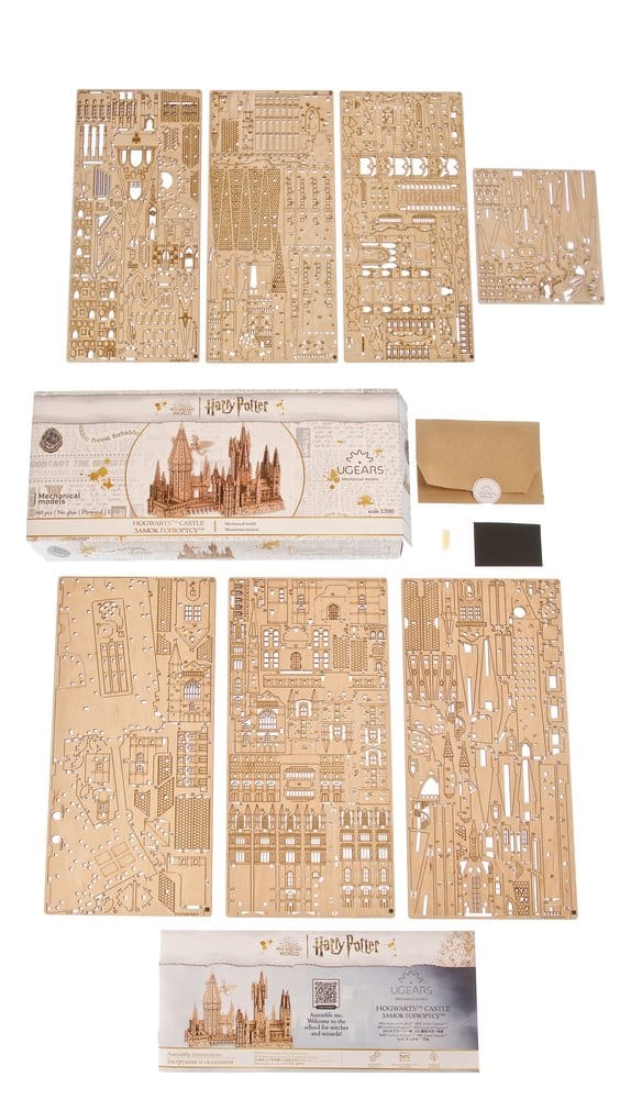 Harry Potter - Modellbausatz aus Holz - Schloss Hogwarts