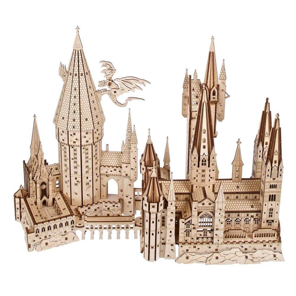 Harry Potter - Modellbausatz aus Holz - Schloss Hogwarts