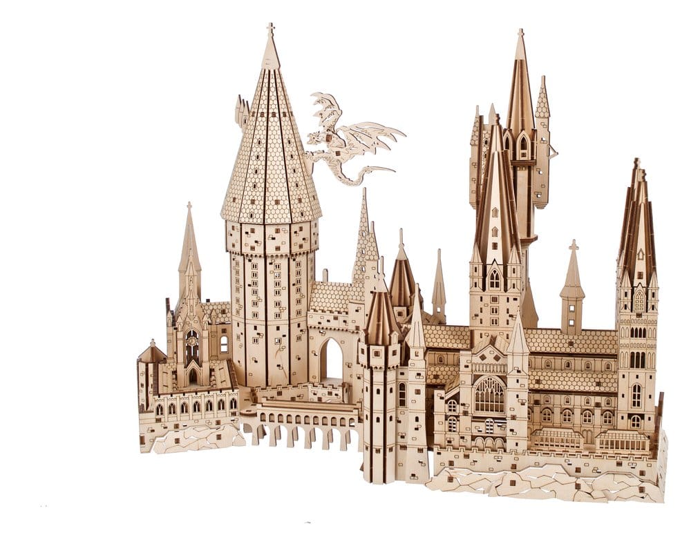 Harry Potter - Modellbausatz aus Holz - Schloss Hogwarts