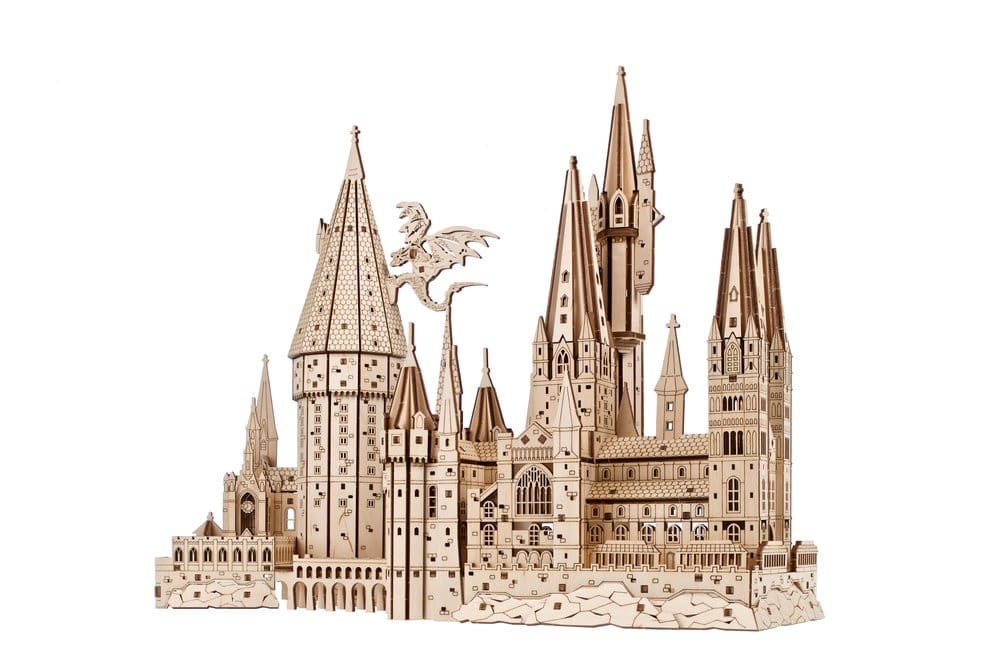 Harry Potter - Modellbausatz aus Holz - Schloss Hogwarts