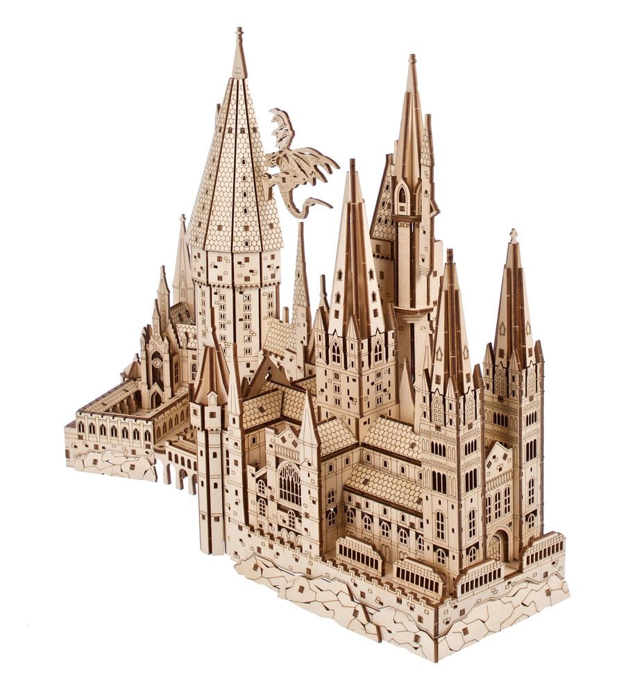 Harry Potter - Modellbausatz aus Holz - Schloss Hogwarts