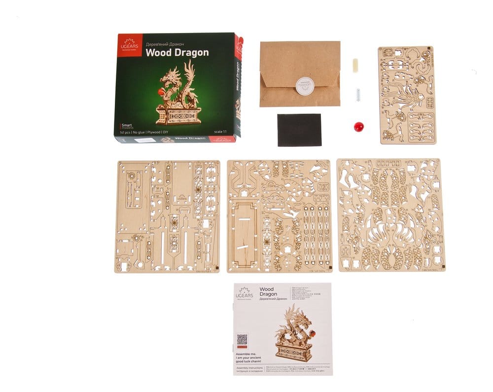 Harry Potter - Modellbausatz aus Holz - Drache