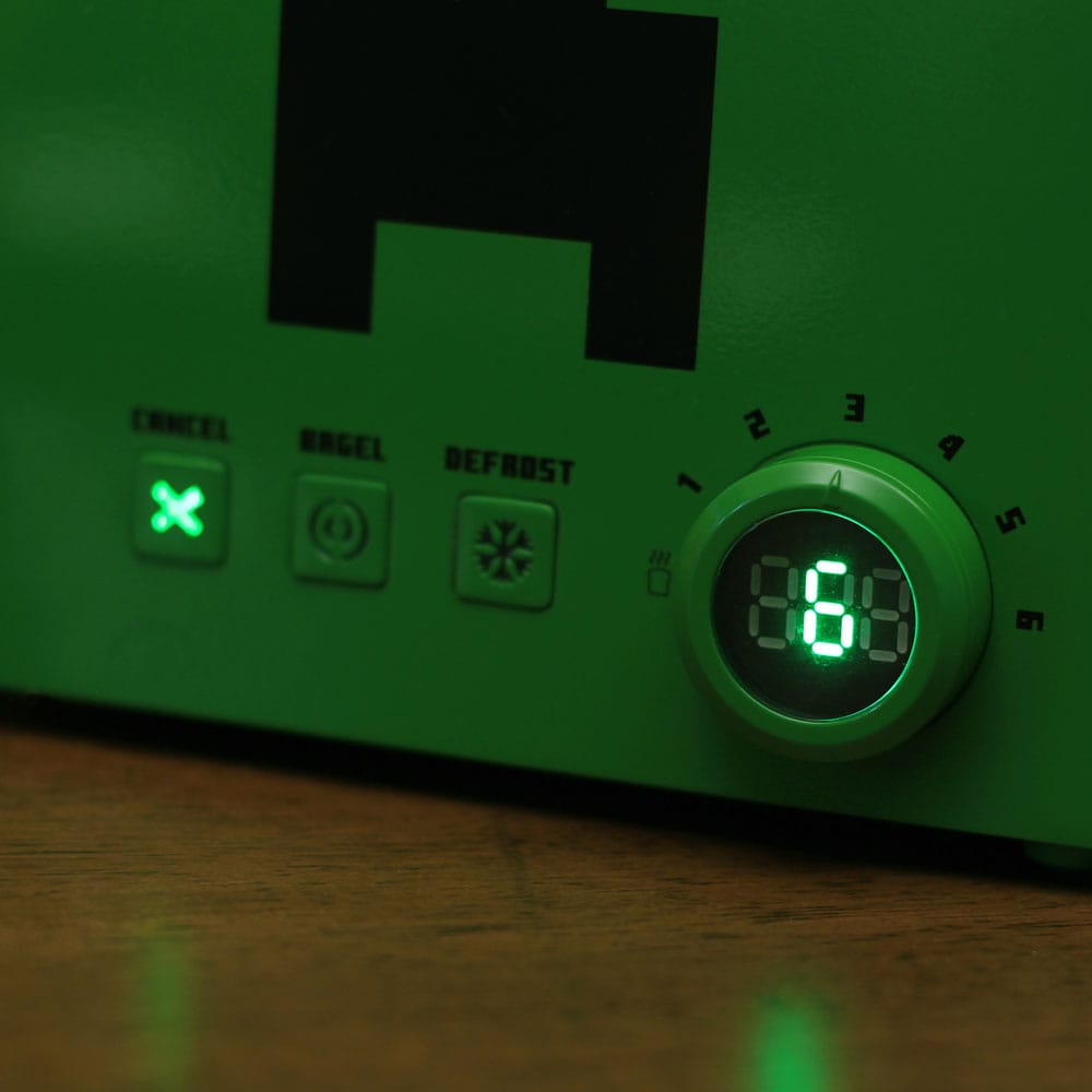 Minecraft - Toaster - Green Creeper Cube