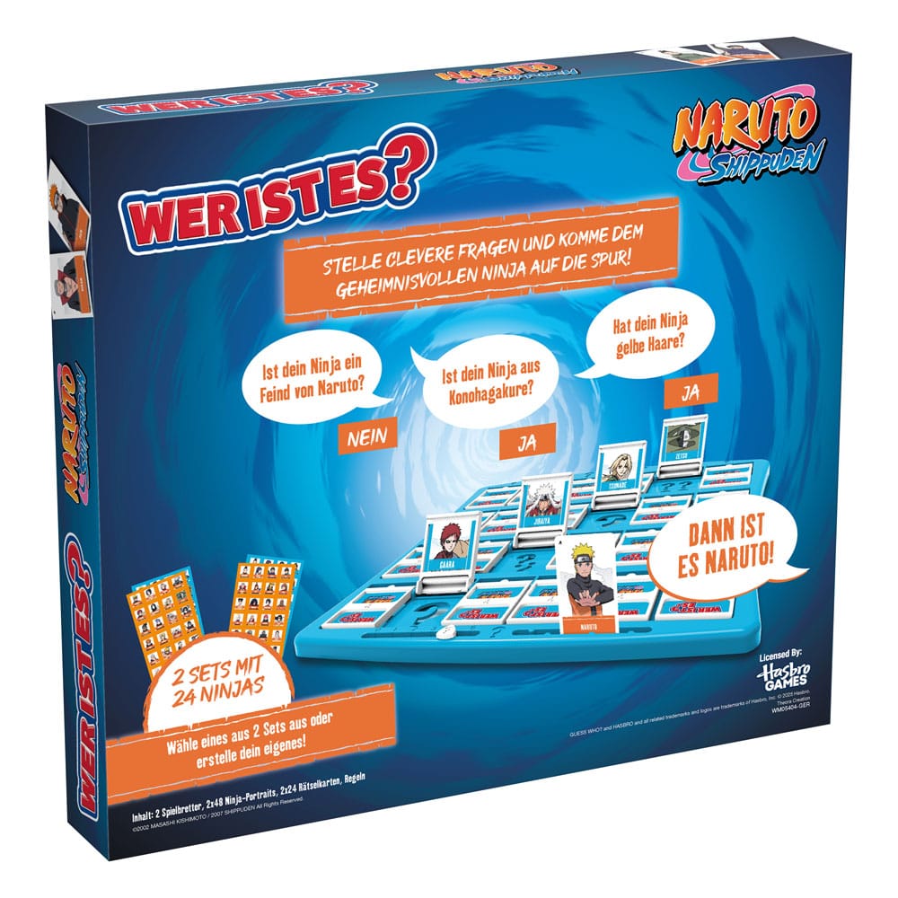 Naruto Brettspiel Wer ist es Berühmte Gebäude - Deutsche Version