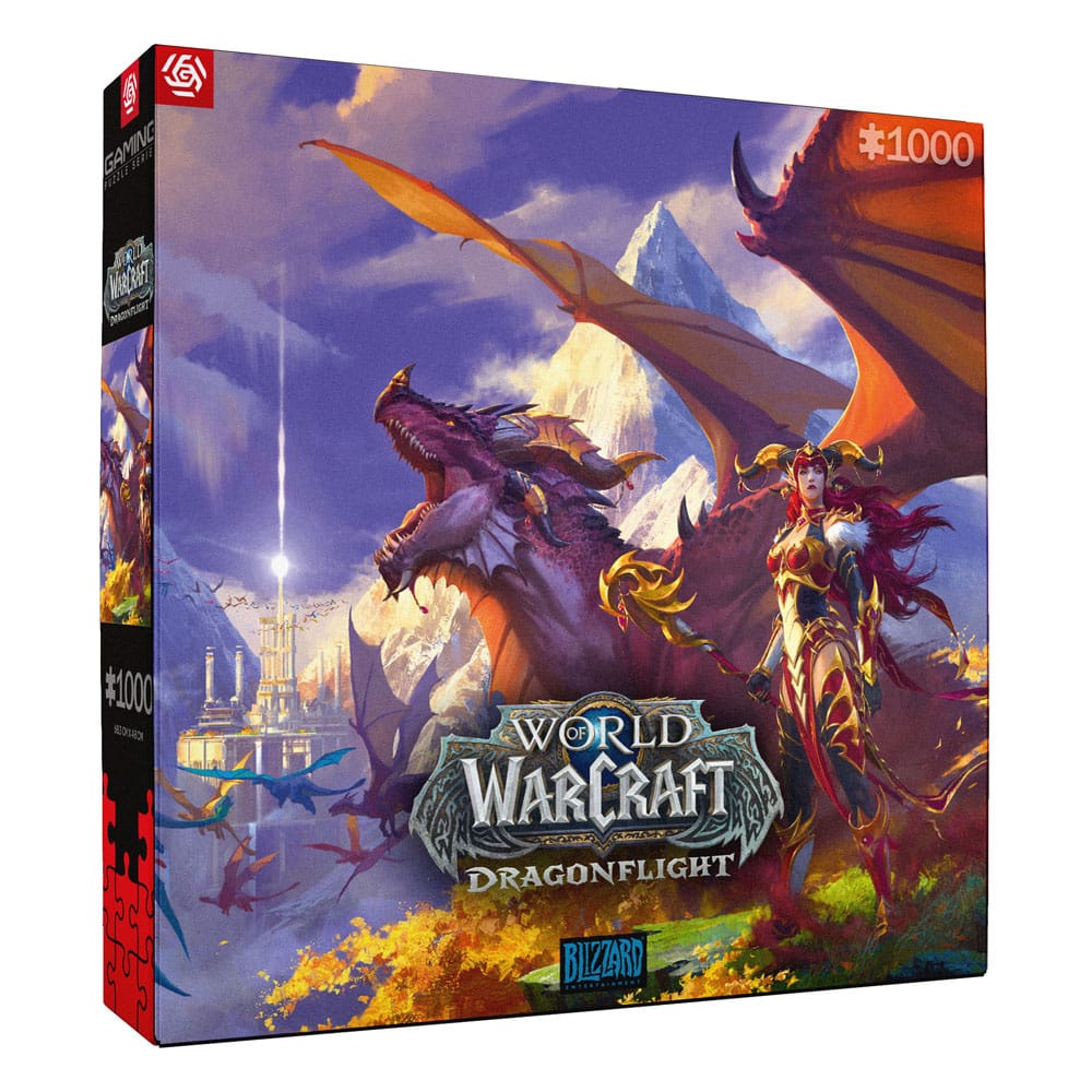 World of Warcraft Gaming Puzzle Dragonflight Alexstrasza (1000 Teile)