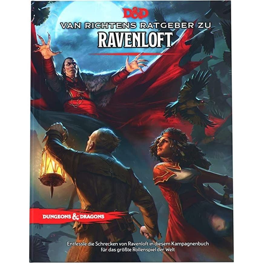 Dungeons & Dragons - Erweiterung - Van Richtens Ratgeber zu Ravenloft - Hard Cover - Deutsche Ausgabe (Kopie)