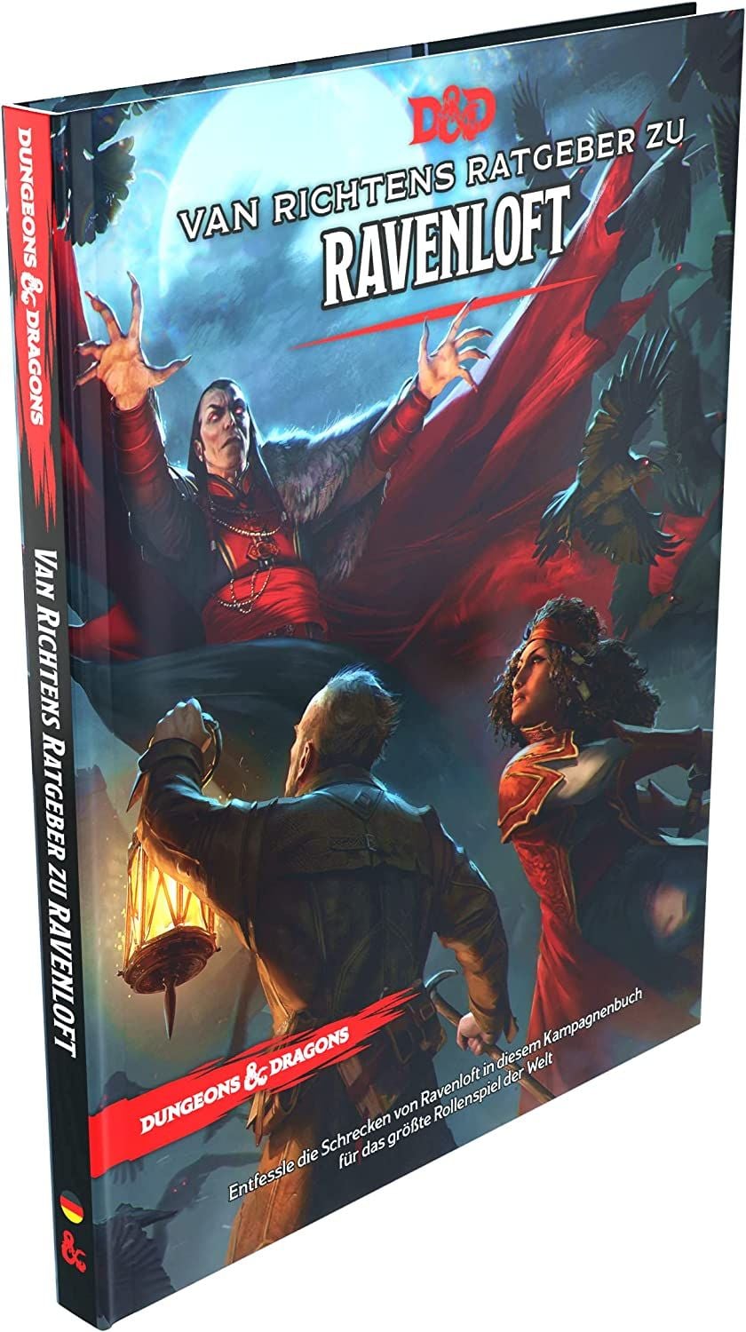 Dungeons & Dragons - Erweiterung - Van Richtens Ratgeber zu Ravenloft - Hard Cover - Deutsche Ausgabe (Kopie)