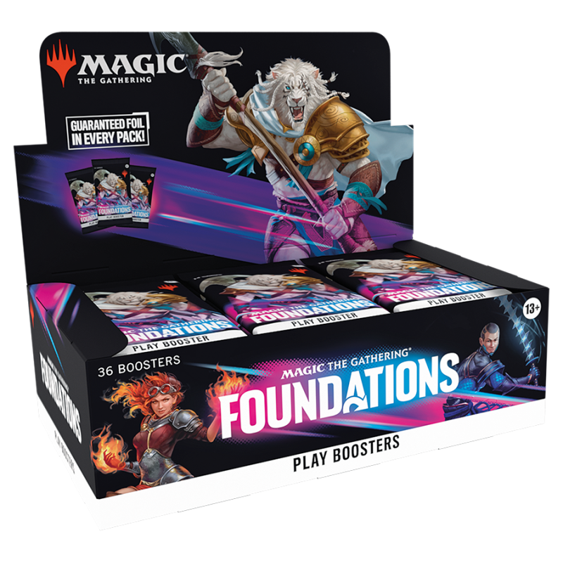 MTG -  Foundations Play Booster Display (36 Boosters) - Englisch