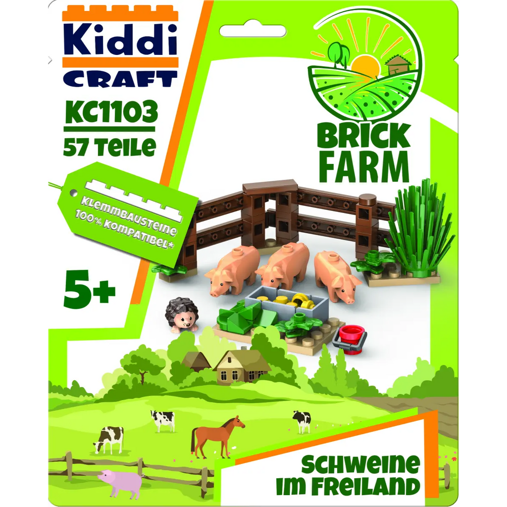 Kiddicraft - Schweine im Freiland