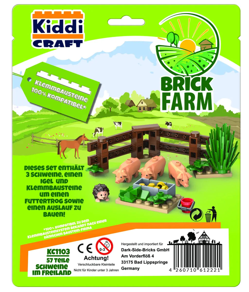 Kiddicraft - Schweine im Freiland