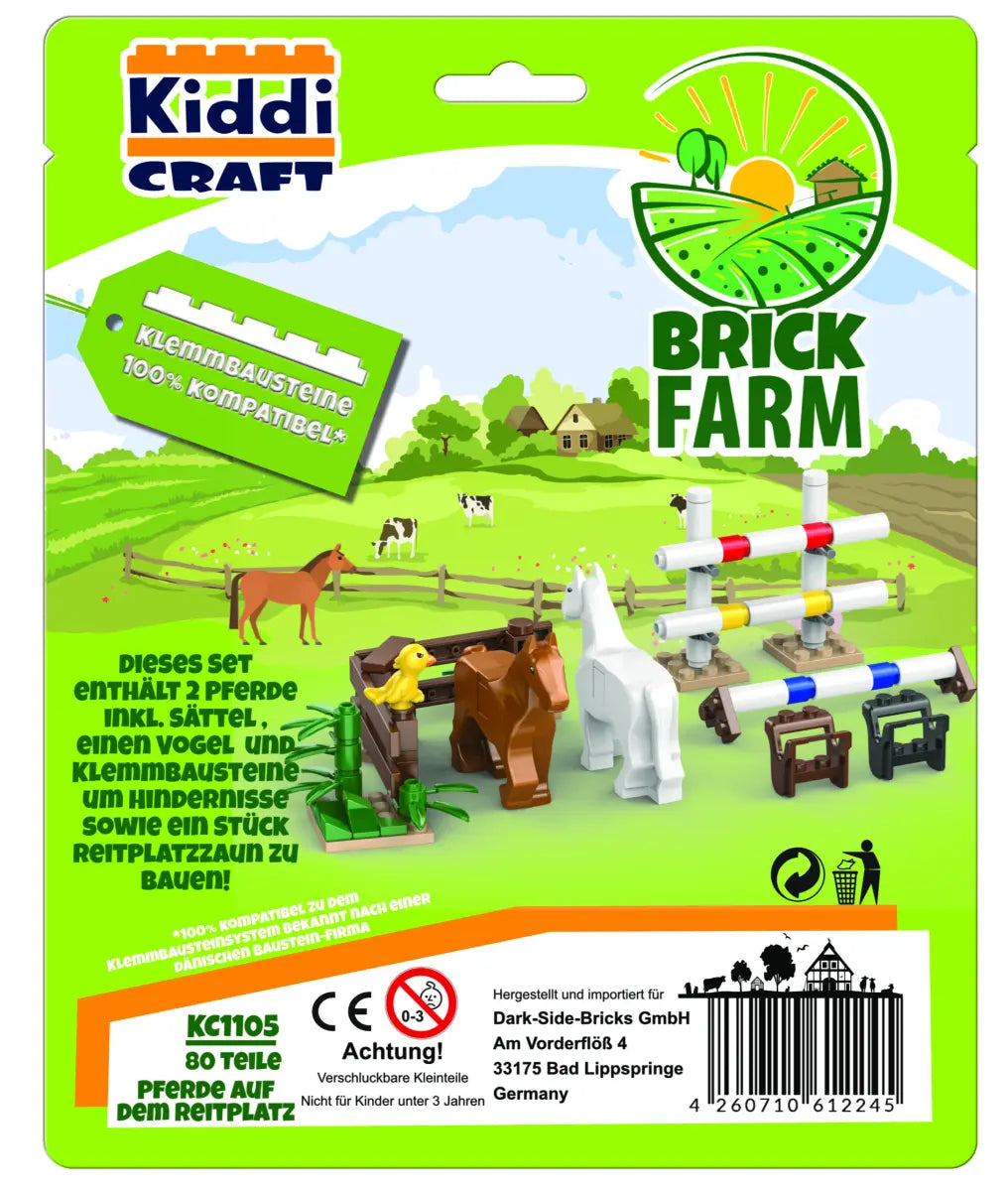 Kiddicraft - Pferde auf dem Reitplatz