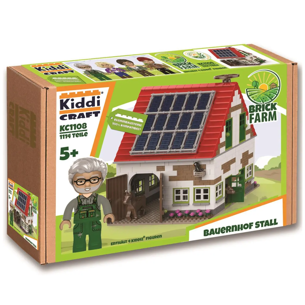 Kiddicraft - Bauernhof Stall