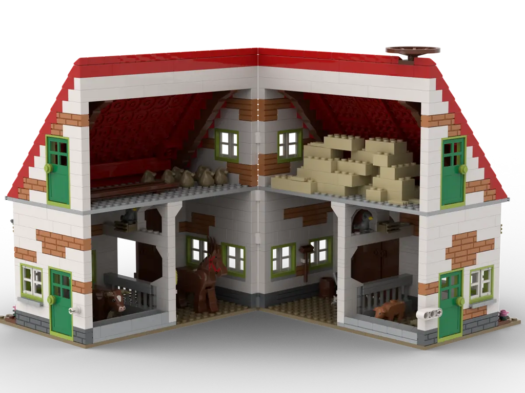 Kiddicraft - Bauernhof Stall