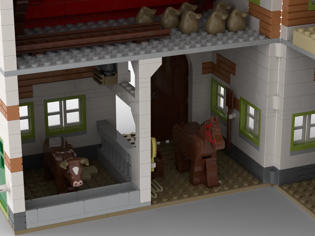 Kiddicraft - Bauernhof Stall