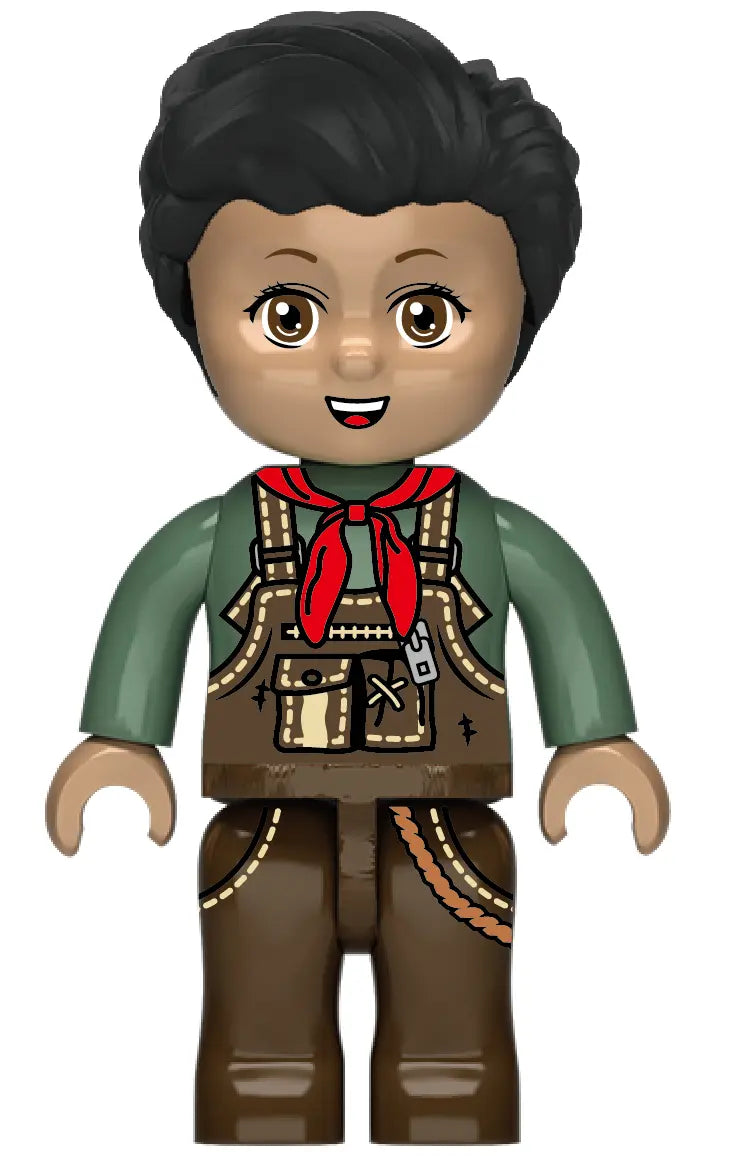 Kiddicraft - Kleiner Trecker mit Anhänger