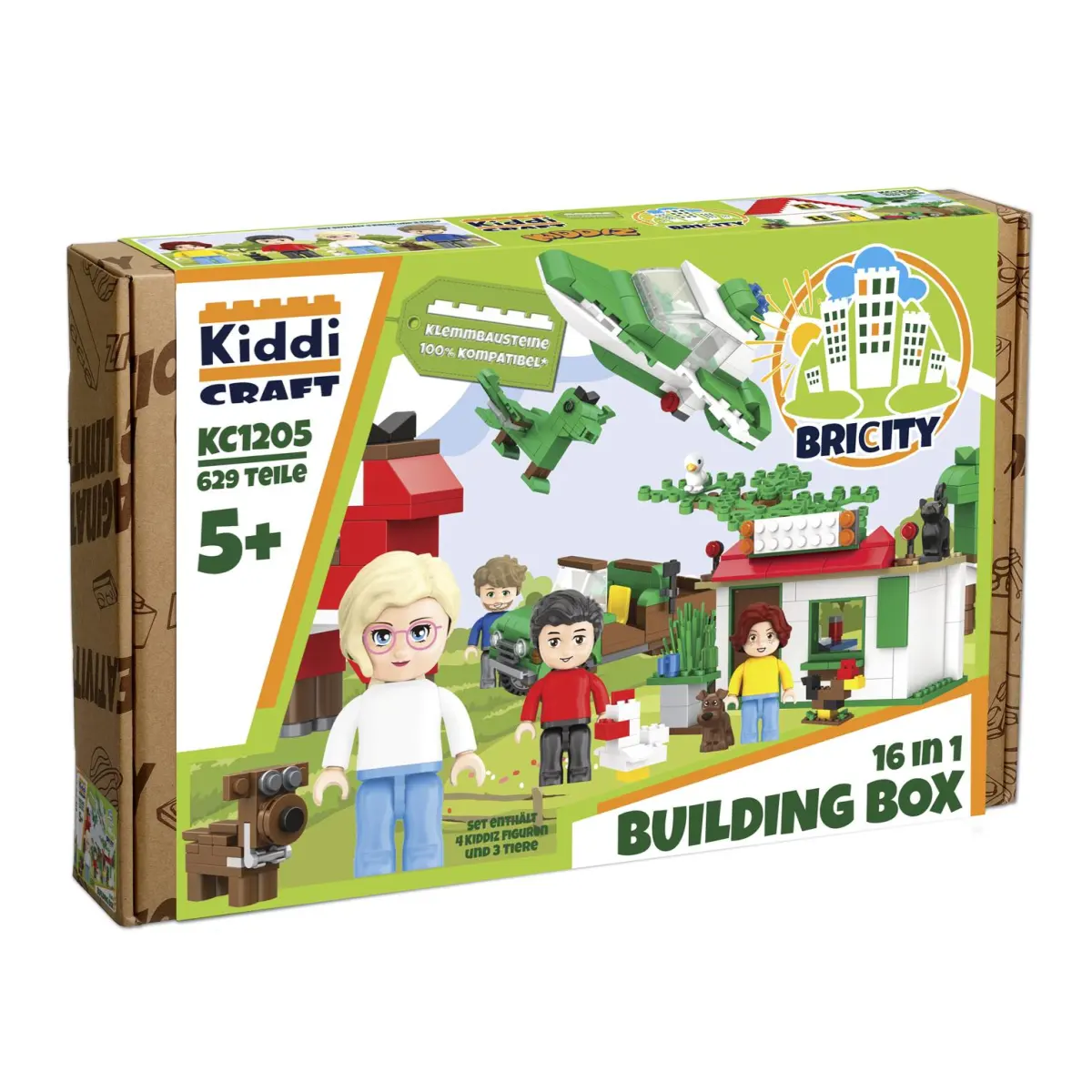 Kiddicraft - 16 in 1 Building Box
