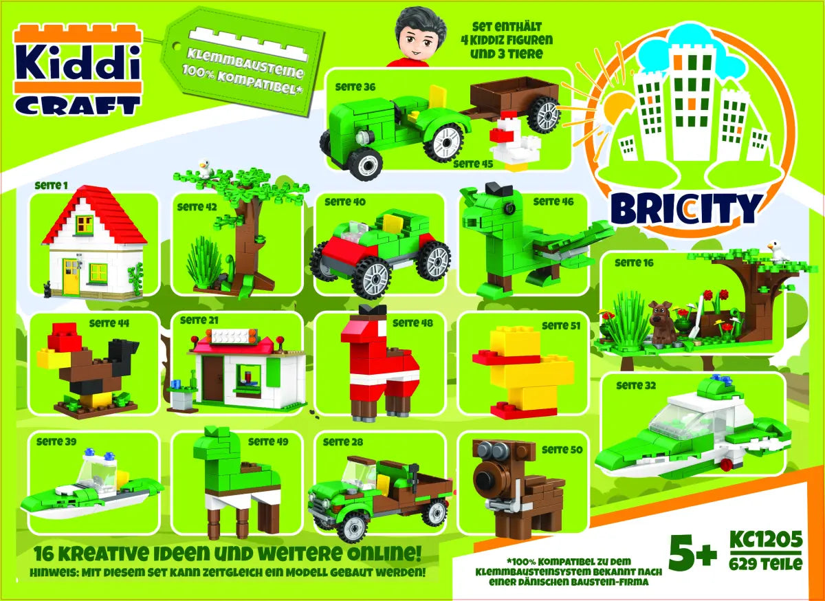 Kiddicraft - 16 in 1 Building Box