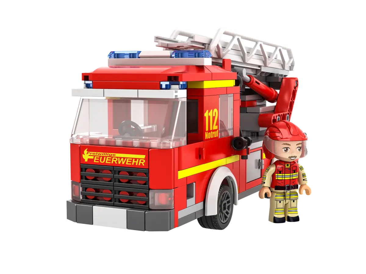 Kiddicraft - Feuerwehr Drehleiter (DL)