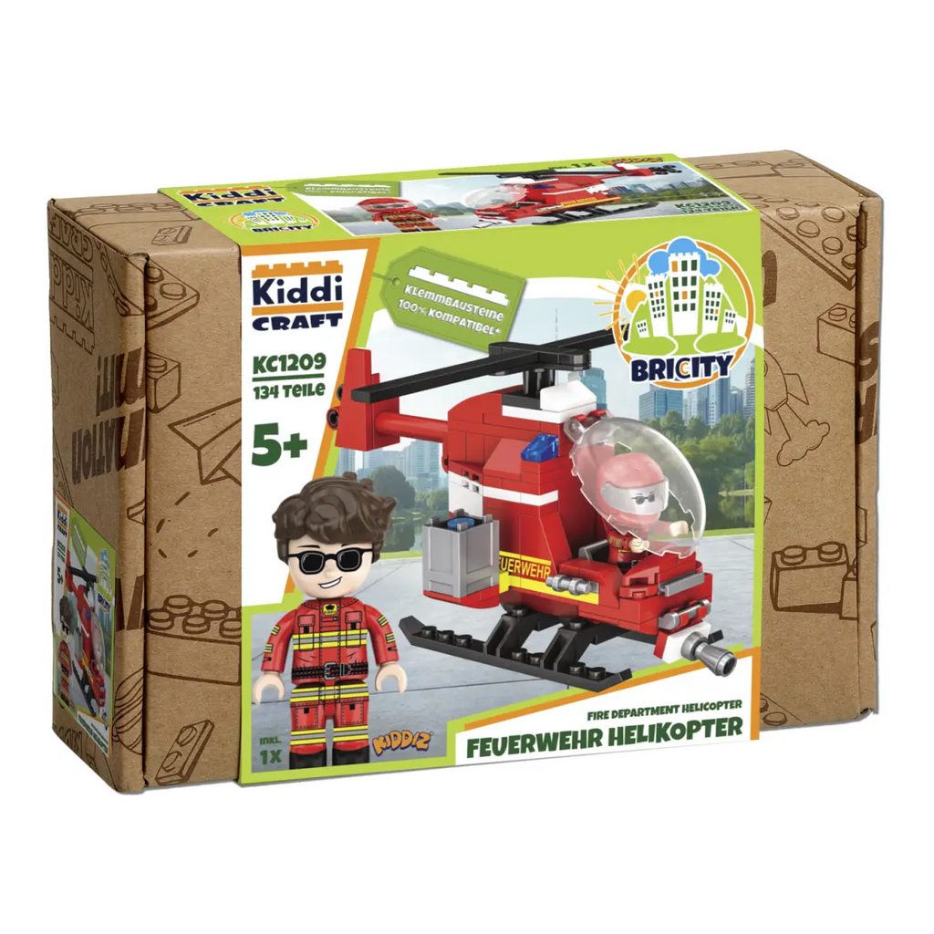 Kiddicraft - Feuerwehr Helikopter
