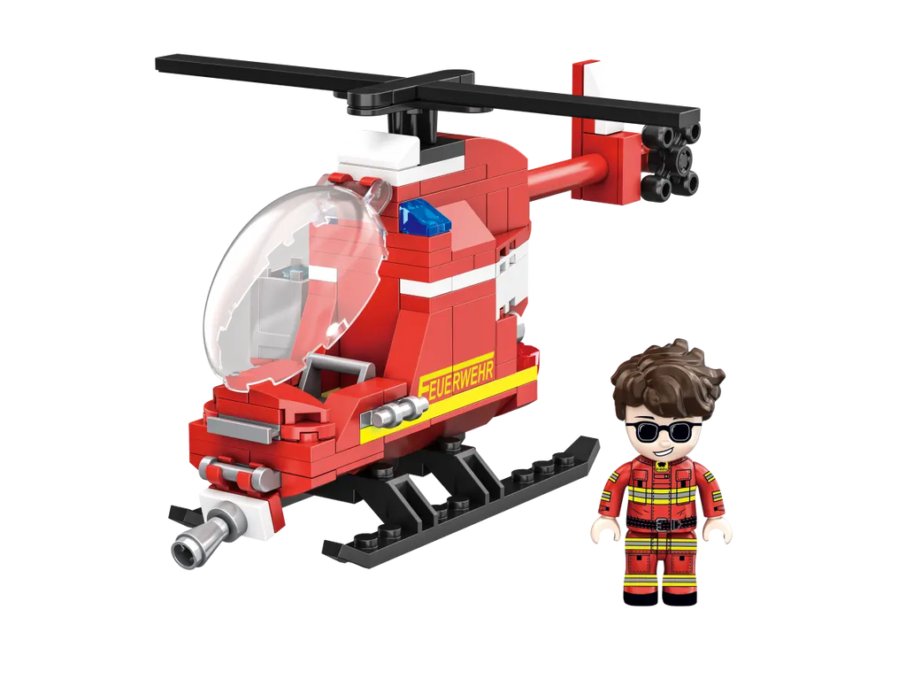 Kiddicraft - Feuerwehr Helikopter