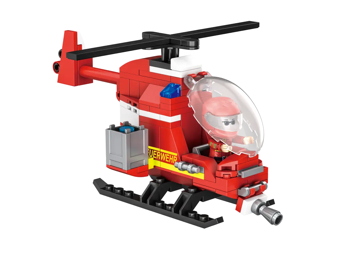 Kiddicraft - Feuerwehr Helikopter