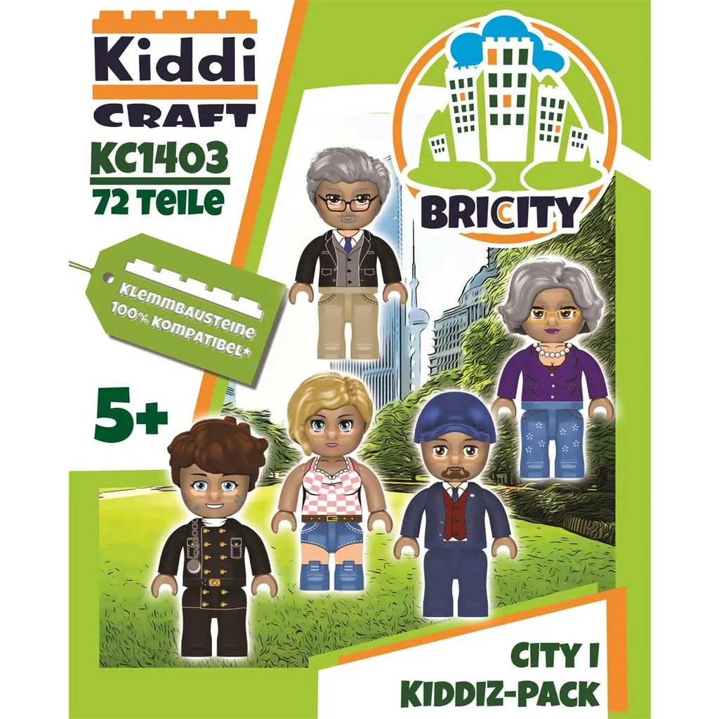 Kiddicraft - Kiddiz Figuren-Pack: City I