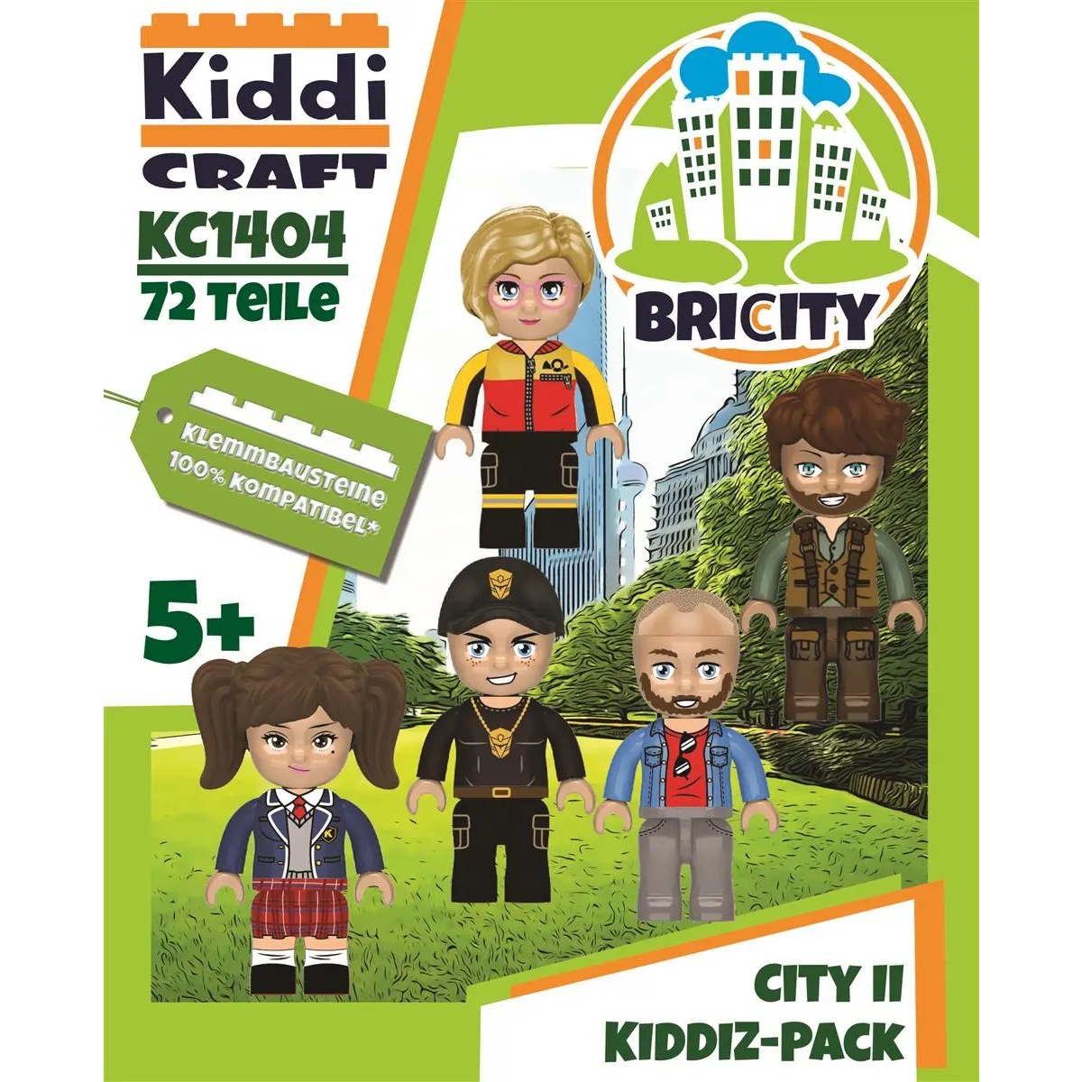 Kiddicraft - Kiddiz Figuren-Pack: City II