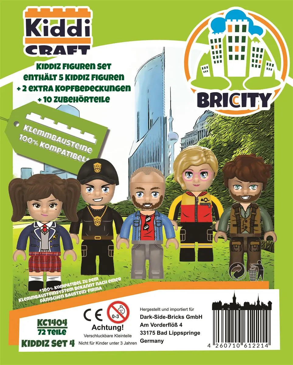 Kiddicraft - Kiddiz Figuren-Pack: City II