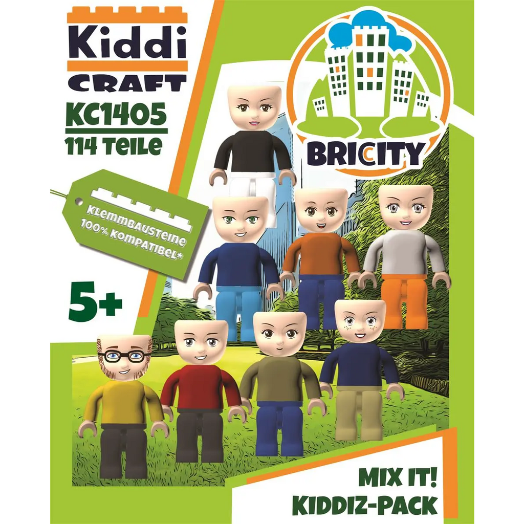 Kiddicraft - Kiddiz Figuren-Pack: Kiddiz Mix It!