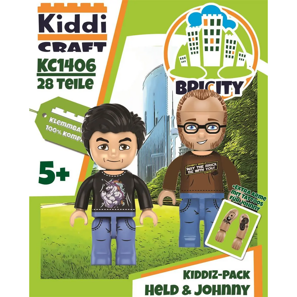 Kiddicraft - Kiddiz Figuren-Pack: YouTuber