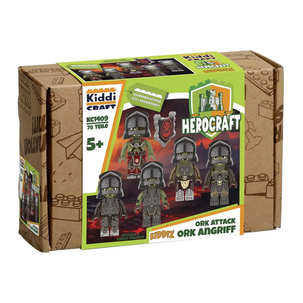 Kiddicraft - Kiddiz Figuren-Pack: Ork Angriff