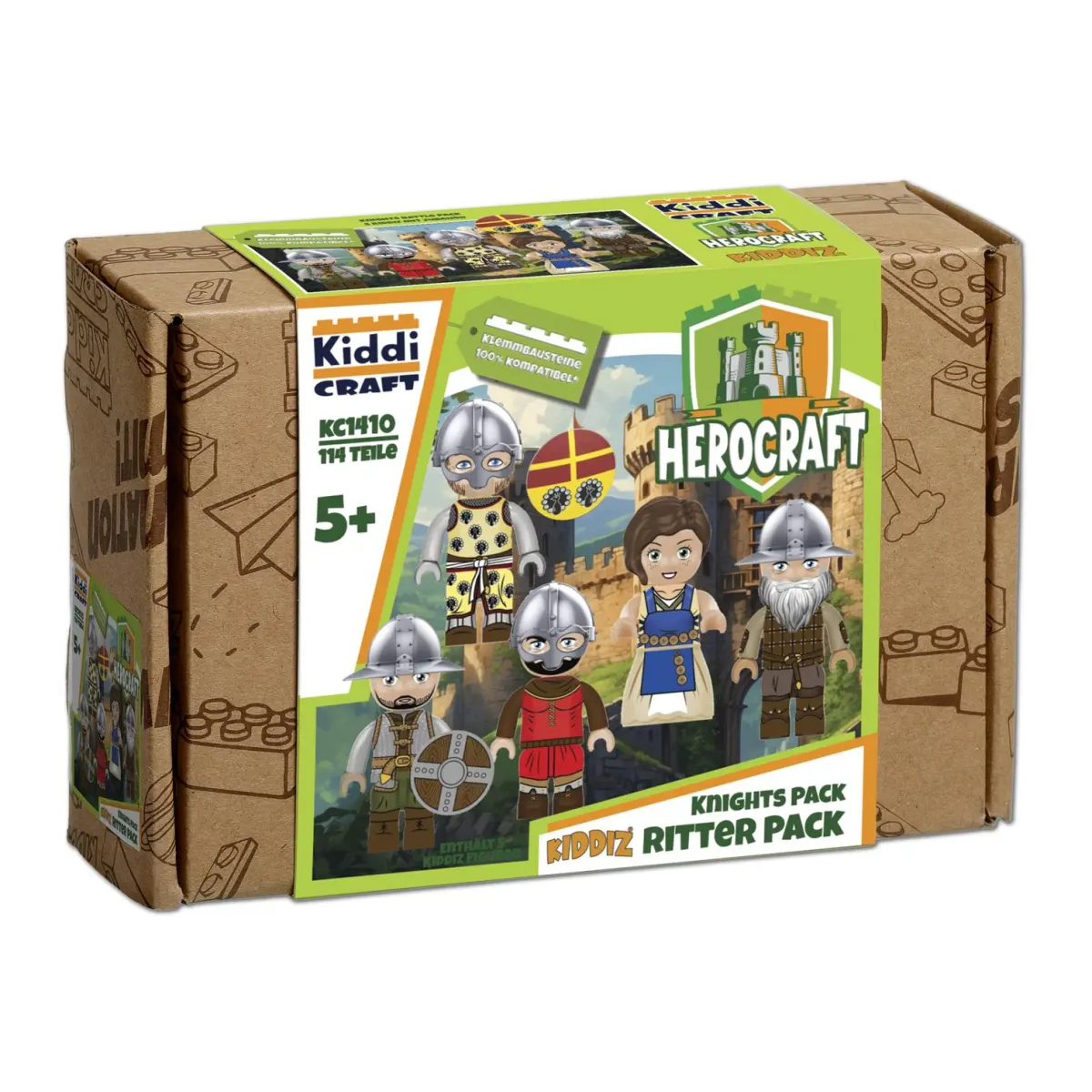 Kiddicraft - Kiddiz Figuren-Pack: Ritter
