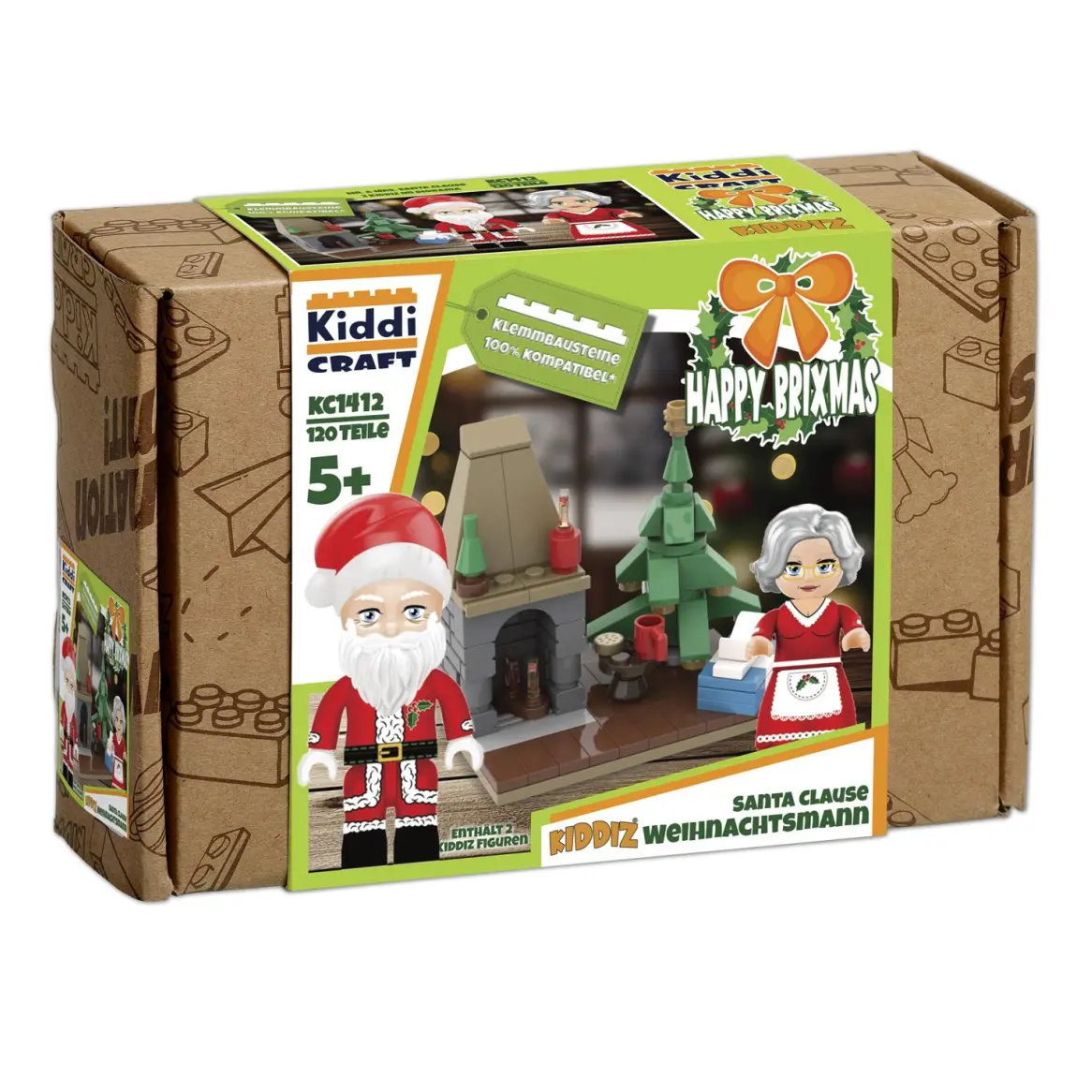 Kiddicraft - Kiddiz Figuren-Pack: Weihnachtsmann