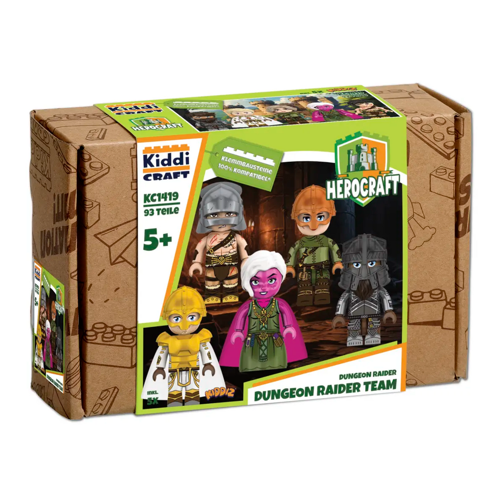 Kiddicraft - Kiddiz Figuren-Pack: Dungeon Raider