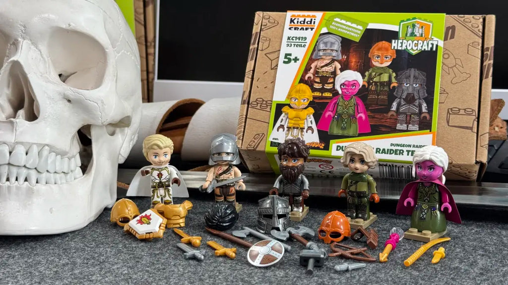 Kiddicraft - Kiddiz Figuren-Pack: Dungeon Raider