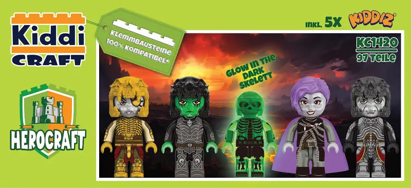 Kiddicraft - Kiddiz Figuren-Pack: Nekromanten