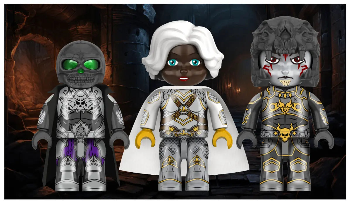 Kiddicraft - Sarkophag des Skelett-Hexers